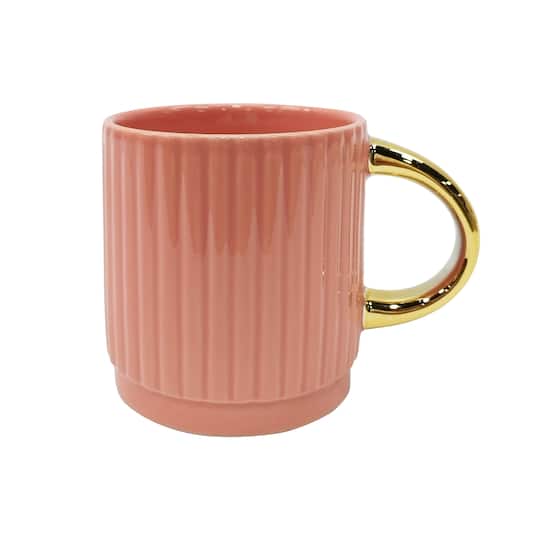 4.2oz. Ribbed Ceramic Mug by Ashland®